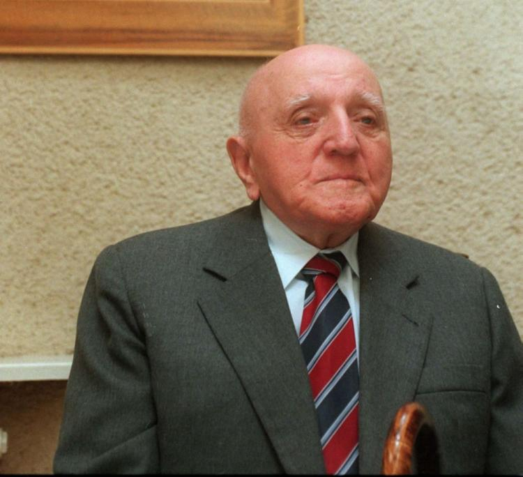 Gen. Franciszek Kamiński, 1995 rok. Fot. PAP/P. Walczak