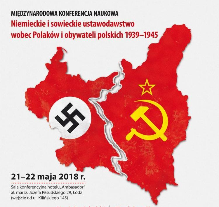 „Niemieckie i sowieckie ustawodawstwo wobec Polaków i obywateli polskich 1939–1945”. Źródło: IPN