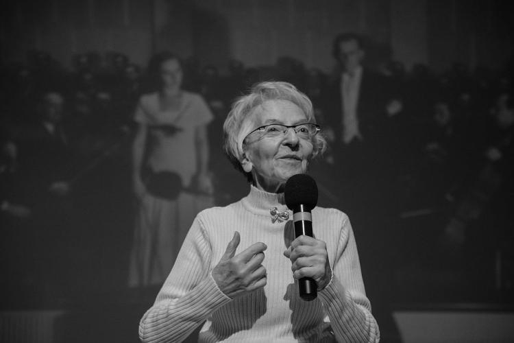 Prof. Wanda Wiłkomirska. Fot. PAP/J. Kamiński