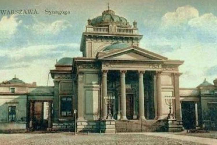 Wielka Synagoga w Warszawie. Źródło: Wikimedia Commons