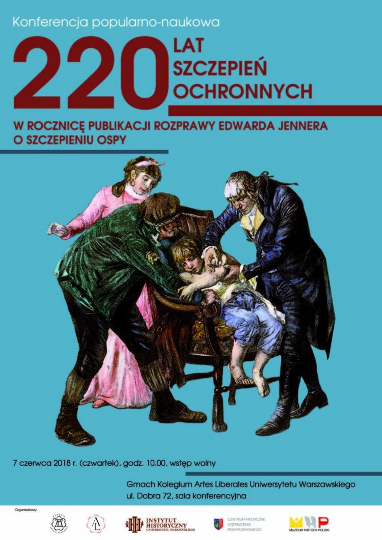 „220 lat szczepień ochronnych”. Źródło: MHP