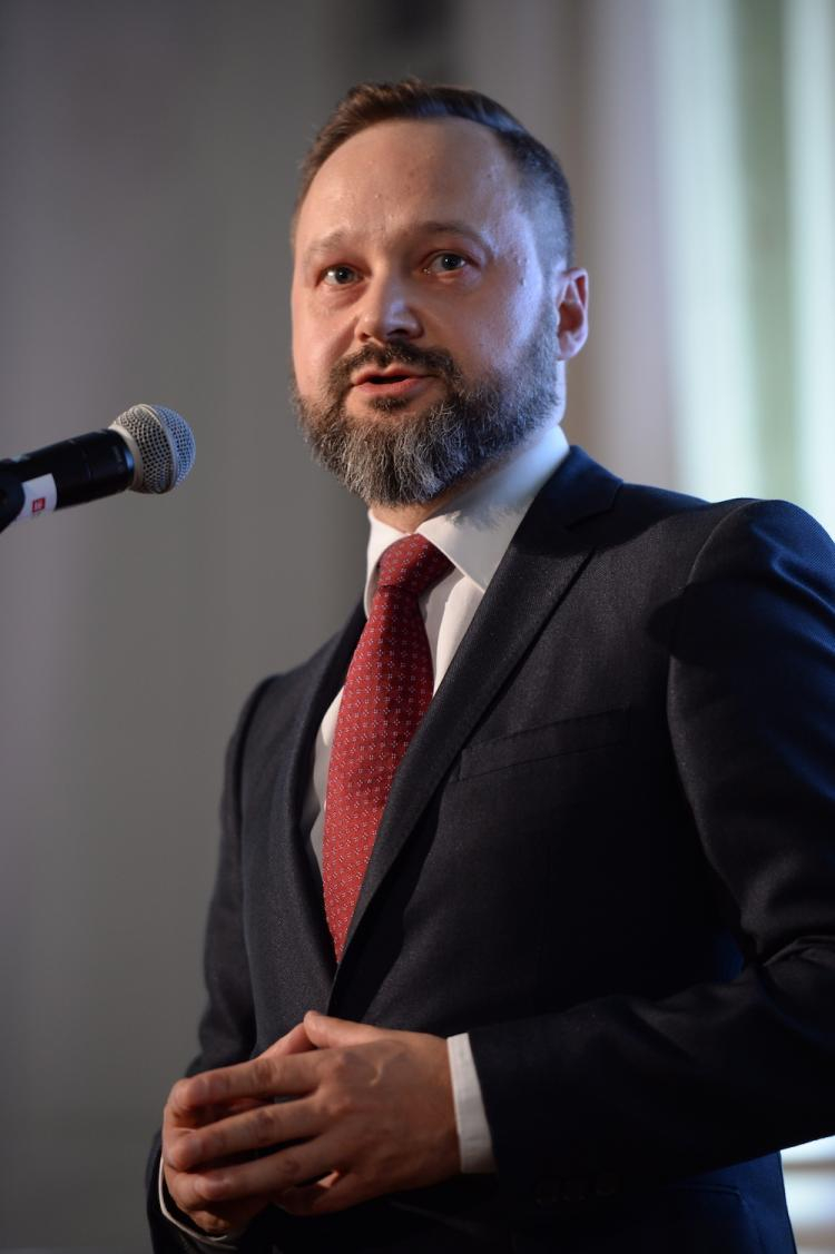 Dyrektor Biblioteki Narodowej dr Tomasz Makowski. Fot. PAP/J. Turczyk