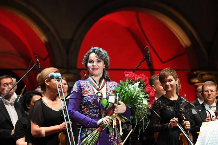 Aleksandra Kurzak uhonorowana Złotym Medalem Zasłużony Kulturze Gloria Artis. Fot. PAP/J. Bednarczyk