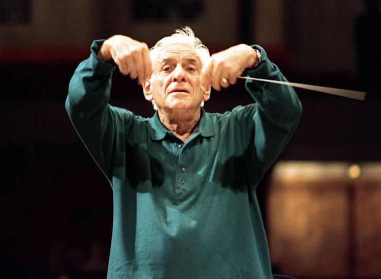 Leonard Bernstein. Fot. PAP/EPA