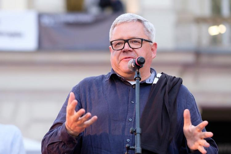 Dyrektor Malta Festival Poznań Michał Merczyński. 2017 r. Fot. PAP/J. Kaczmarczyk