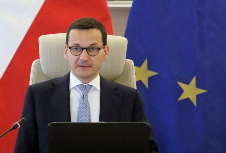 Premier Mateusz Morawiecki. Fot. PAP/T. Gzell