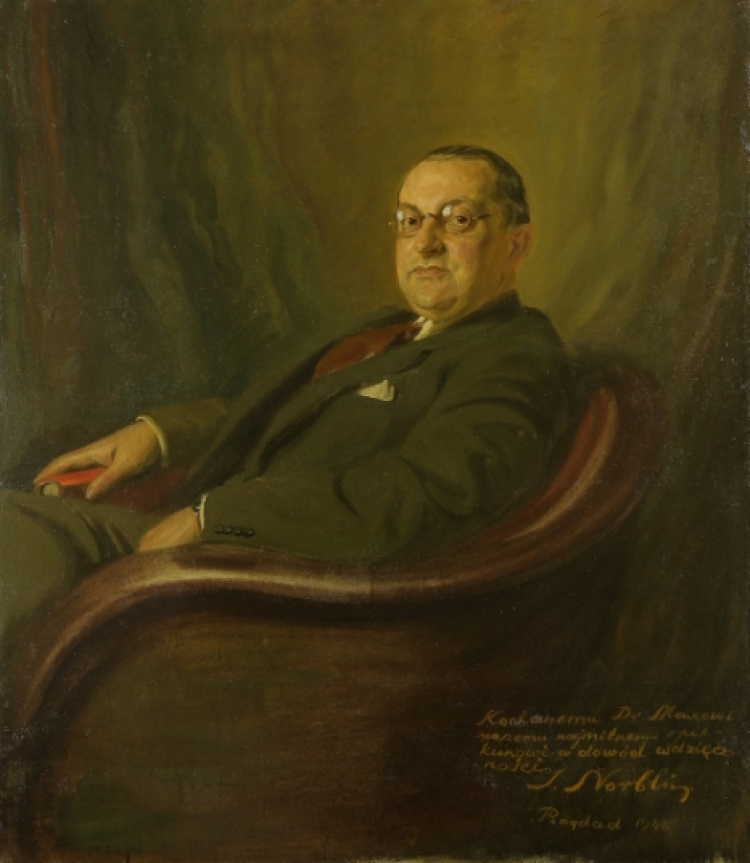 „Portret Maxa Makowskiego”. Źródło: Muzeum Regionalne w Stalowej Woli