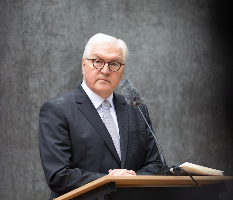 Prezydent Niemiec Frank-Walter Steinmeier. Fot. PAP/EPA