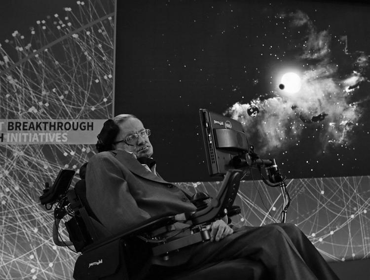Stephen Hawking. Fot. PAP/EPA