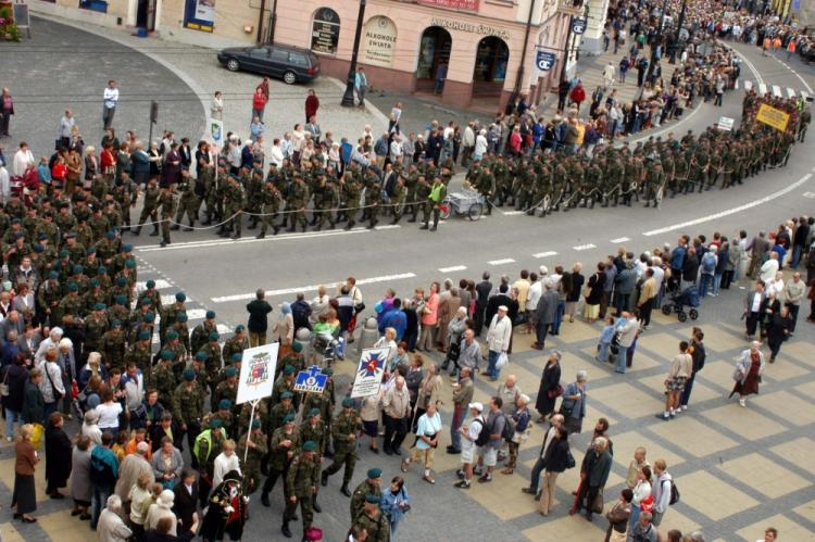 XXVI piesza pielgrzymka na Jasną Górę. Fot. PAP/M. Trembecki