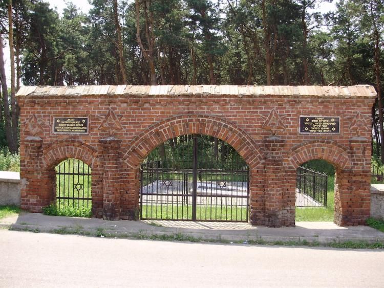 Cmentarz żydowski w Siemiatyczach. Źródło: Wikimedia Commons