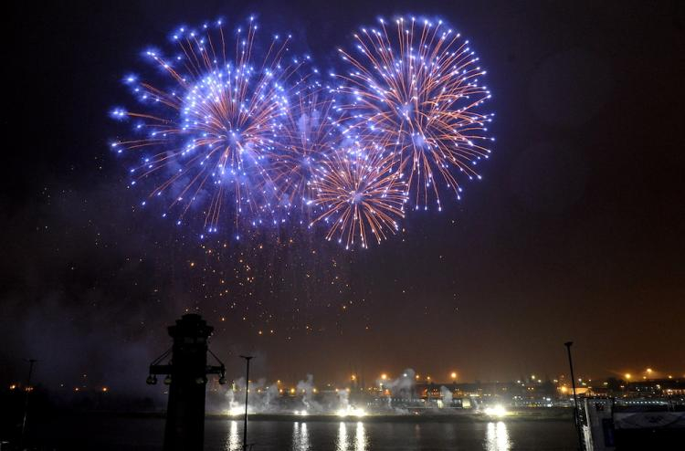 Międzynarodowy Festiwal Sztucznych Ogni Pyromagic. Fot. PAP/M. Bielecki