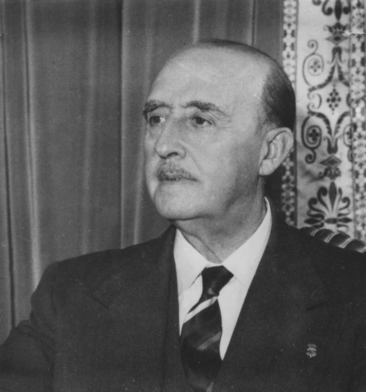 Gen. Francisco Franco. Fot. PAP/CAF