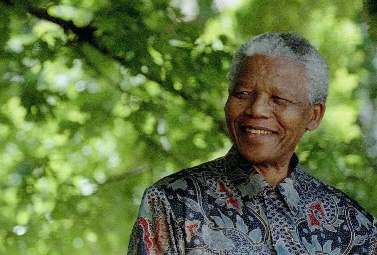 Nelson Mandela. Fot. PAP/EPA