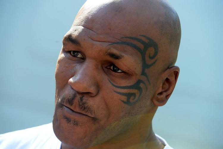 Mike Tyson. Fot. PAP/B. Zborowski 