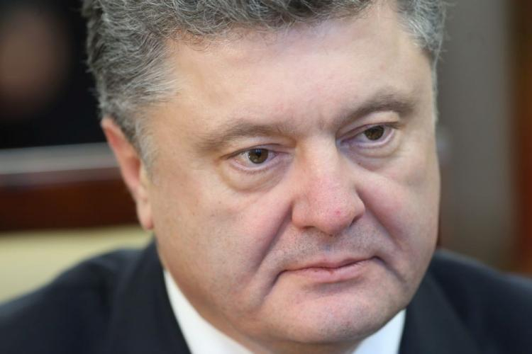 Prezydent Ukrainy Petro Poroszenko. Fot. PAP/L. Szymański 
