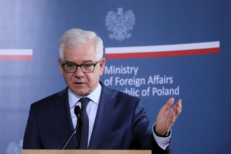 Minister spraw zagranicznych Jacek Czaputowicz. Fot. PAP/P. Supernak