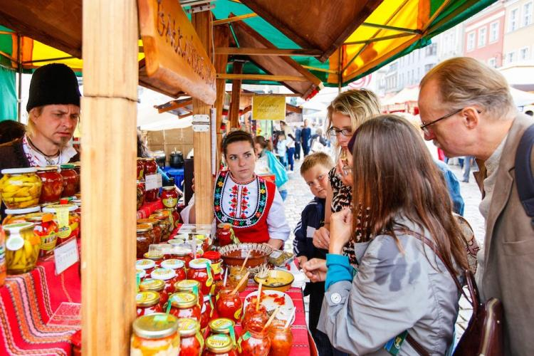 Ogólnopolski Festiwal Dobrego Smaku w Poznaniu. Fot. PAP/M. Zakrzewski