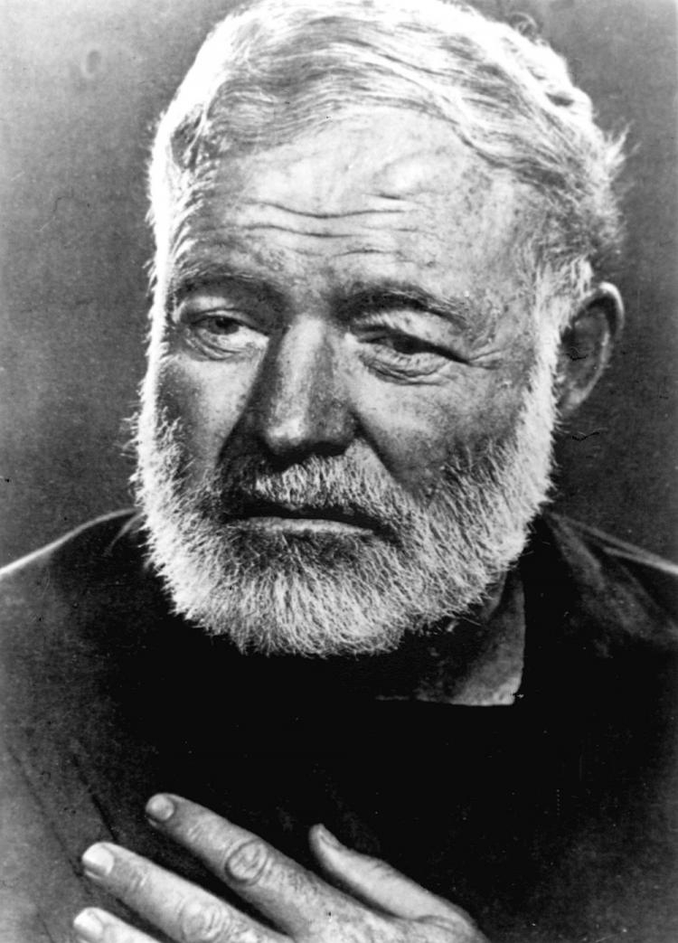 Ernest Hemingway, pisarz amerykański, prozaik. Fot. PAP/CAF