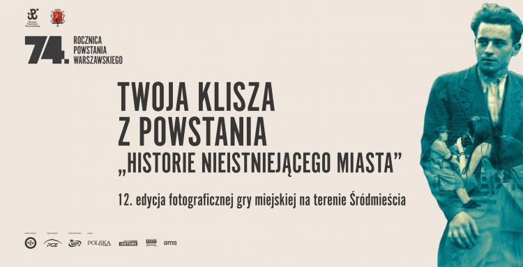 Fotograficzna gra miejska „Twoja Klisza z Powstania”. Źródło: Muzeum Powstania Warszawskiego