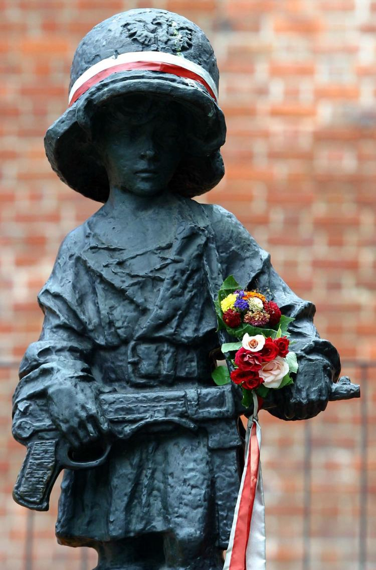 „Mały Powstaniec”, Warszawa. Fot. PAP/P. Rybarczyk 