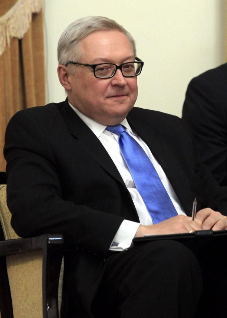 Wiceminister spraw zagranicznych Rosji, Siergiej Riabkow. Fot. PAP/EPA/Stringer 