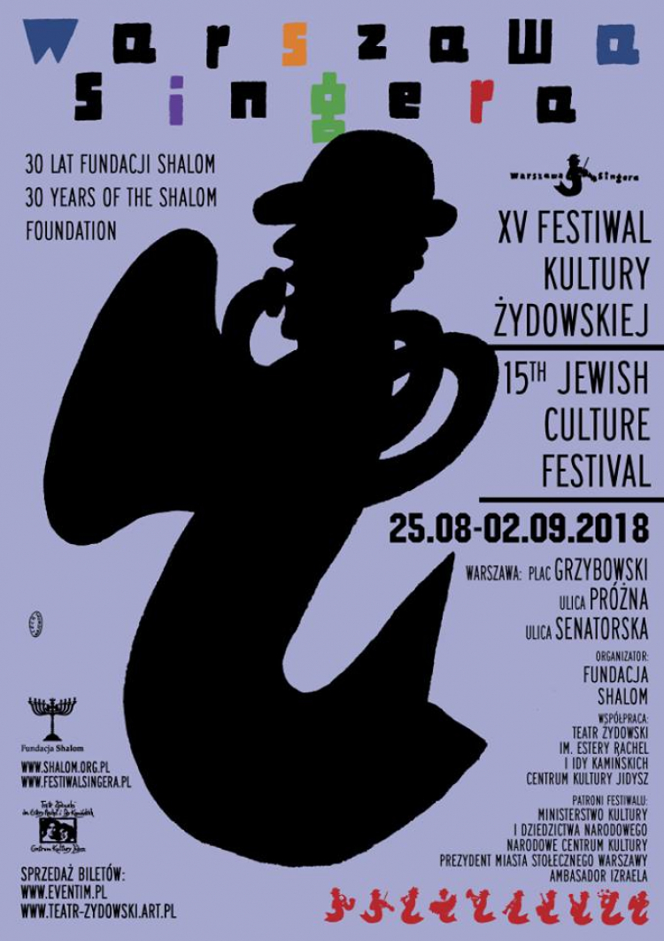 XV Festiwal Kultury Żydowskiej „Warszawa Singera”