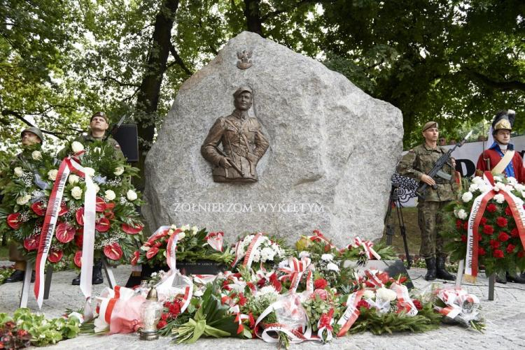 Uroczystość odsłonięcia Pomnika Żołnierzy Wyklętych w Gdańsku. Fot. PAP/A. Warżawa