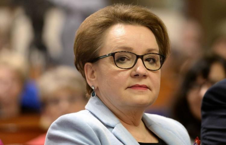 Minister edukacji narodowej Anna Zalewska. 03.2018. Fot. PAP/P. Polak
