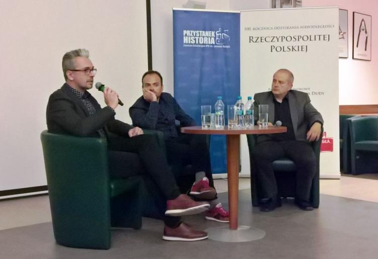 Dyskusja w Przystanku Historia. Fot. M. Szukała