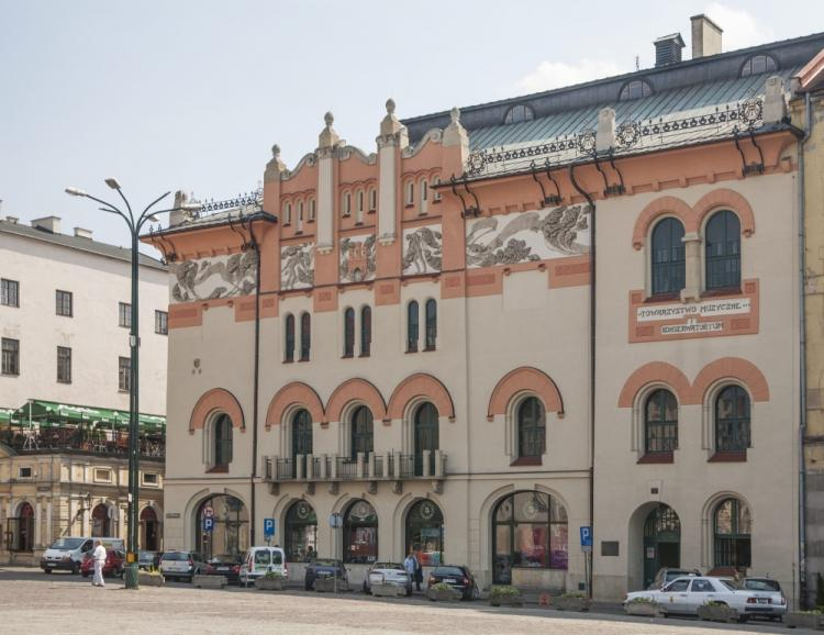 Narodowy Stary Teatr im. Heleny Modrzejewskiej w Krakowie, widok od strony pl. Szczepańskiego. Fot. PAP/J. Ochoński