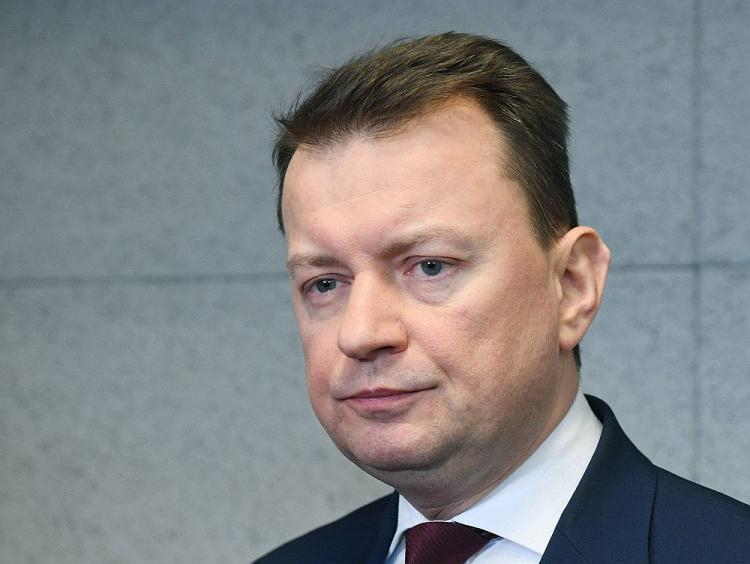 Minister obrony narodowej Mariusz Błaszczak. 03.2018. Fot. PAP/R. Pietruszka