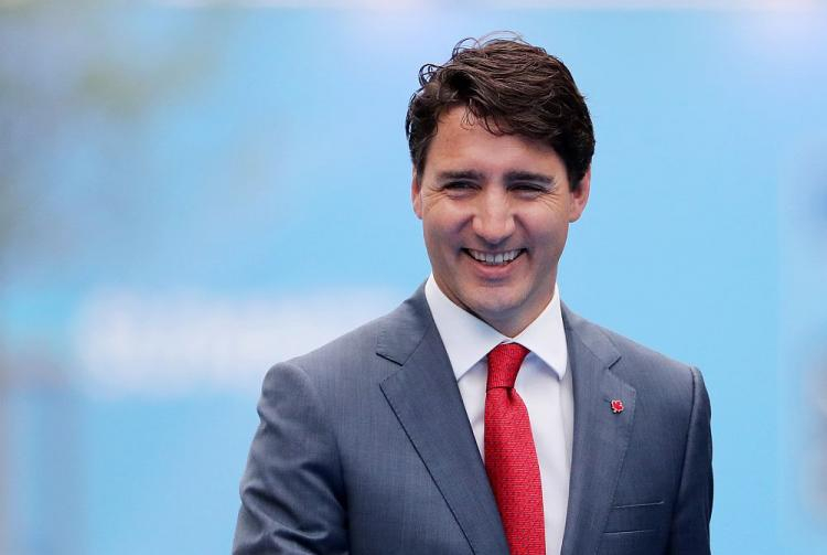 Premier Kanady Justin Trudeau. 07.2018. Fot. PAP/EPA
