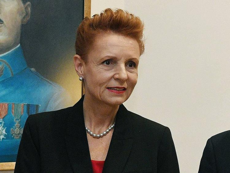 Prof. Małgorzata Omilanowska. Fot. PAP/R. Pietruszka 