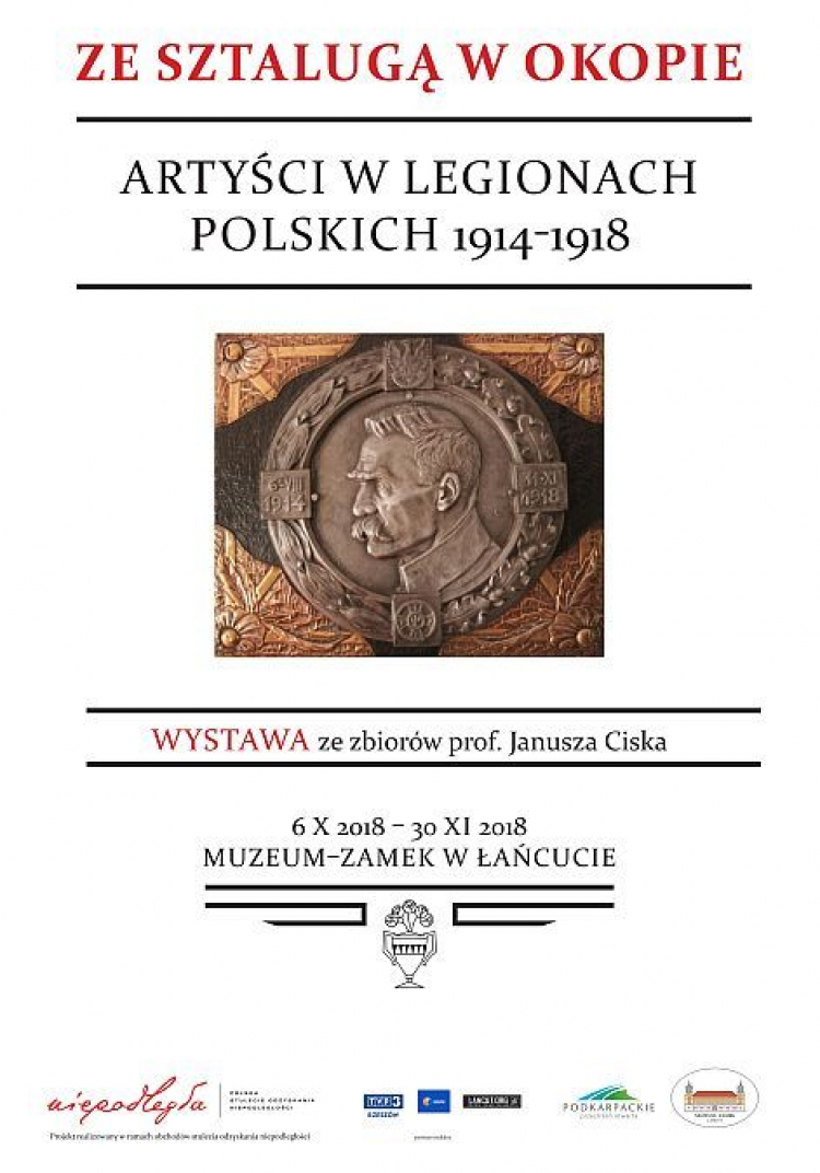 Wystawa „Ze sztalugą w okopie. Artyści w Legionach Polskich 1914-1918” w Muzeum-Zamku w Łańcucie