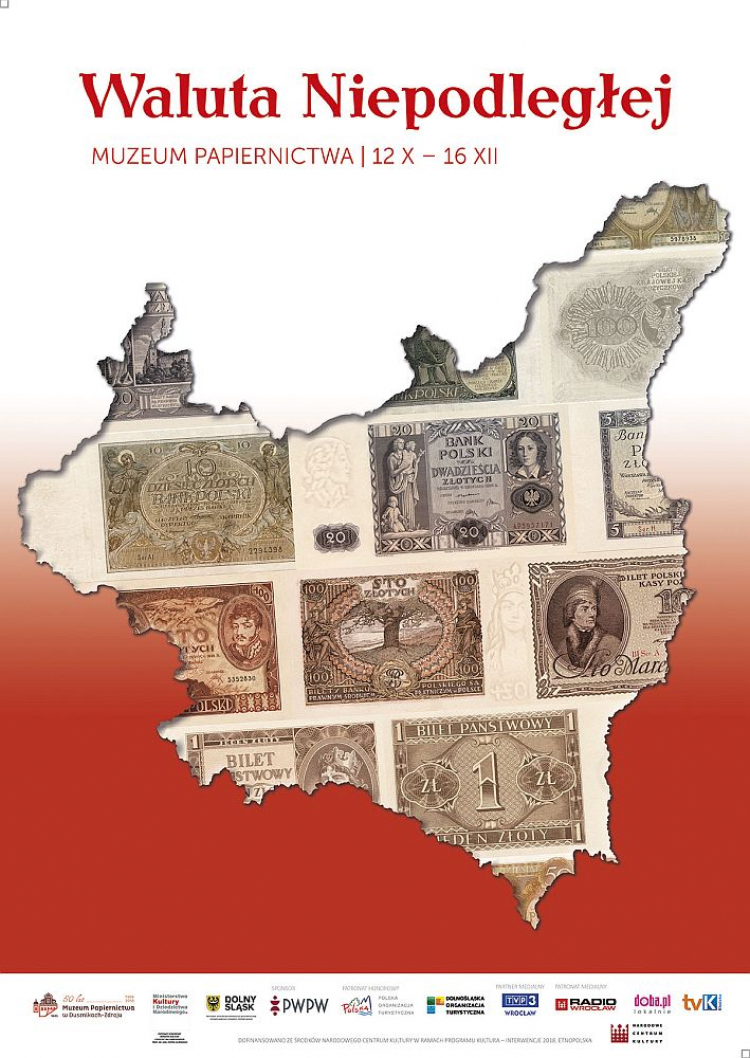 Wystawa "Waluta Niepodległej" w Muzeum Papiernictwa w Dusznikach Zdroju