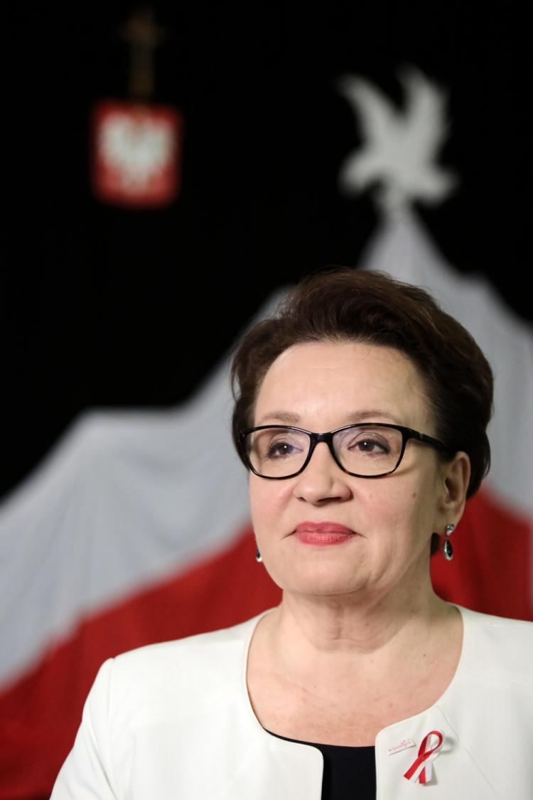  Minister edukacji narodowej Anna Zalewska. Fot. PAP/R. Pietruszka