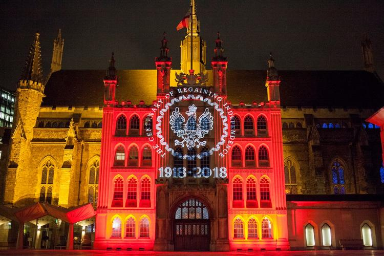 Guildhall . Źrodło: Instytut Kultury Polskiej w Londynie / Fot. Małgorzata Skibińska