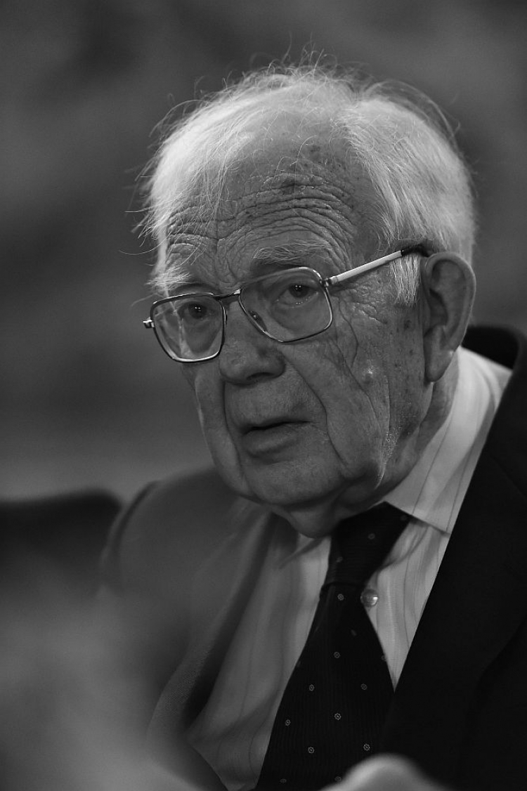 Prof. Jerzy Wyrozumski. Fot. PAP/J. Bednarczyk