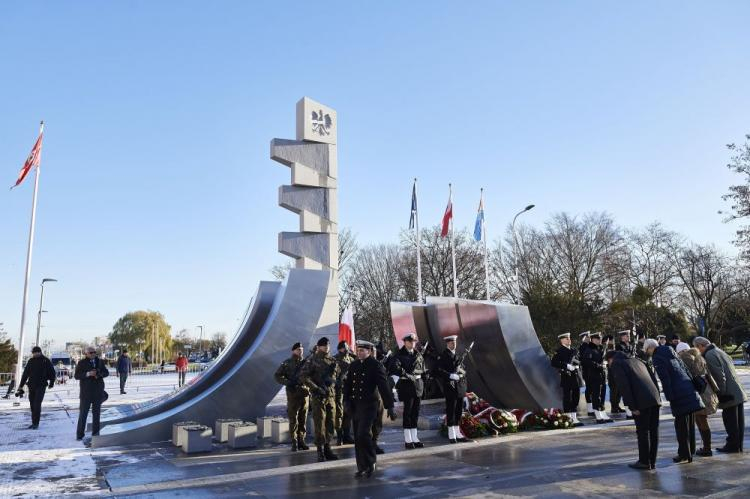 Centralne uroczystości 100. rocznicy utworzenia Marynarki Wojennej RP w Gdyni. Fot. PAP/A. Warżawa