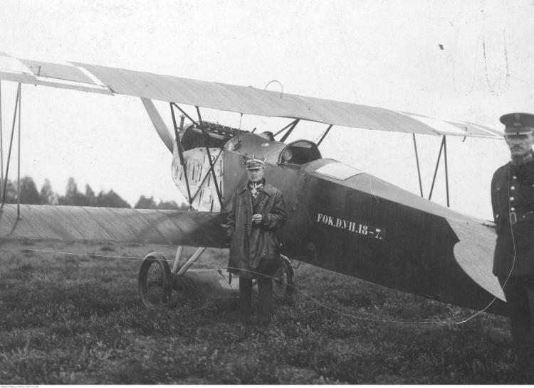 Samolot Fokker D.VII. Fot. NAC