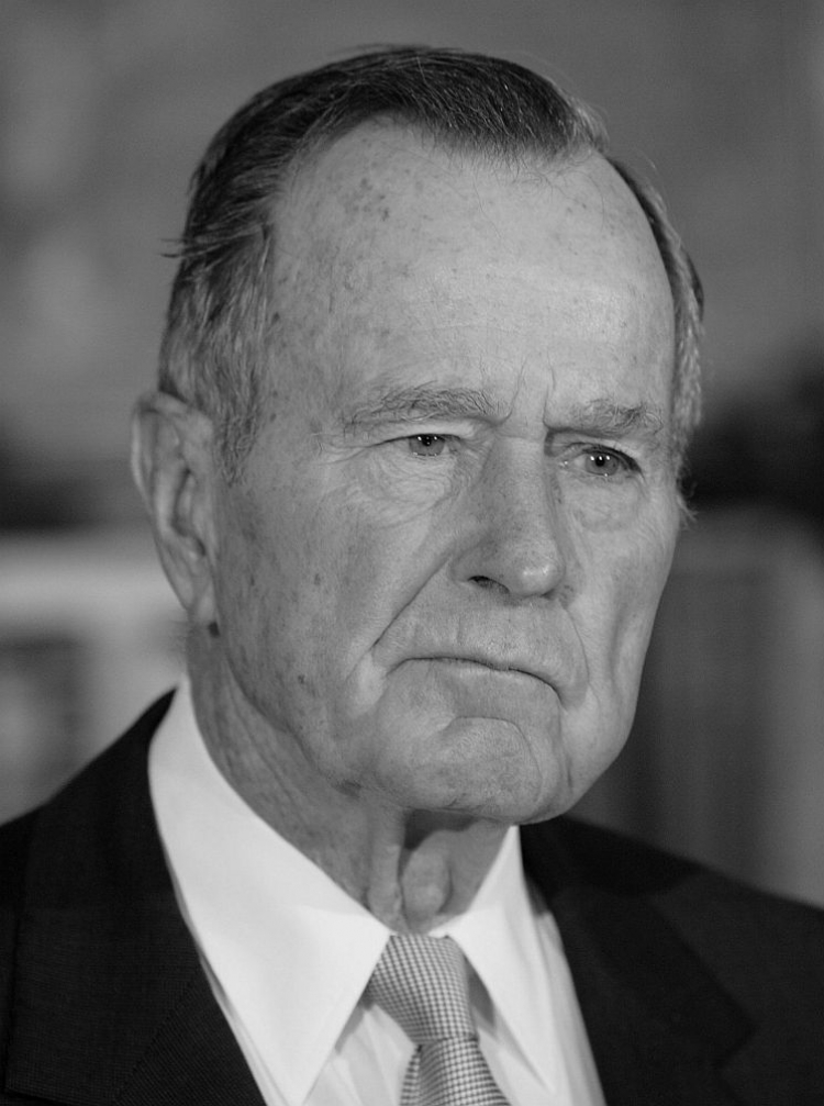 George H.W. Bush. Fot. PAP/EPA