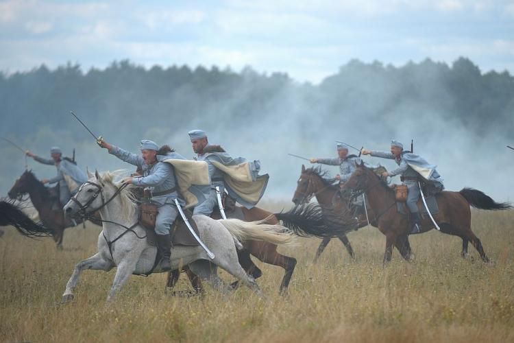 Plan filmu „Legiony” w reżyserii Dariusza Gajewskiego. Fot. PAP/P. Piątkowski