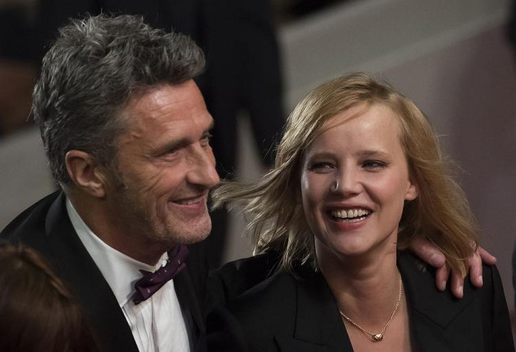 Paweł Pawlikowski i Joanna Kulig. 05.2018. Fot. PAP/EPA