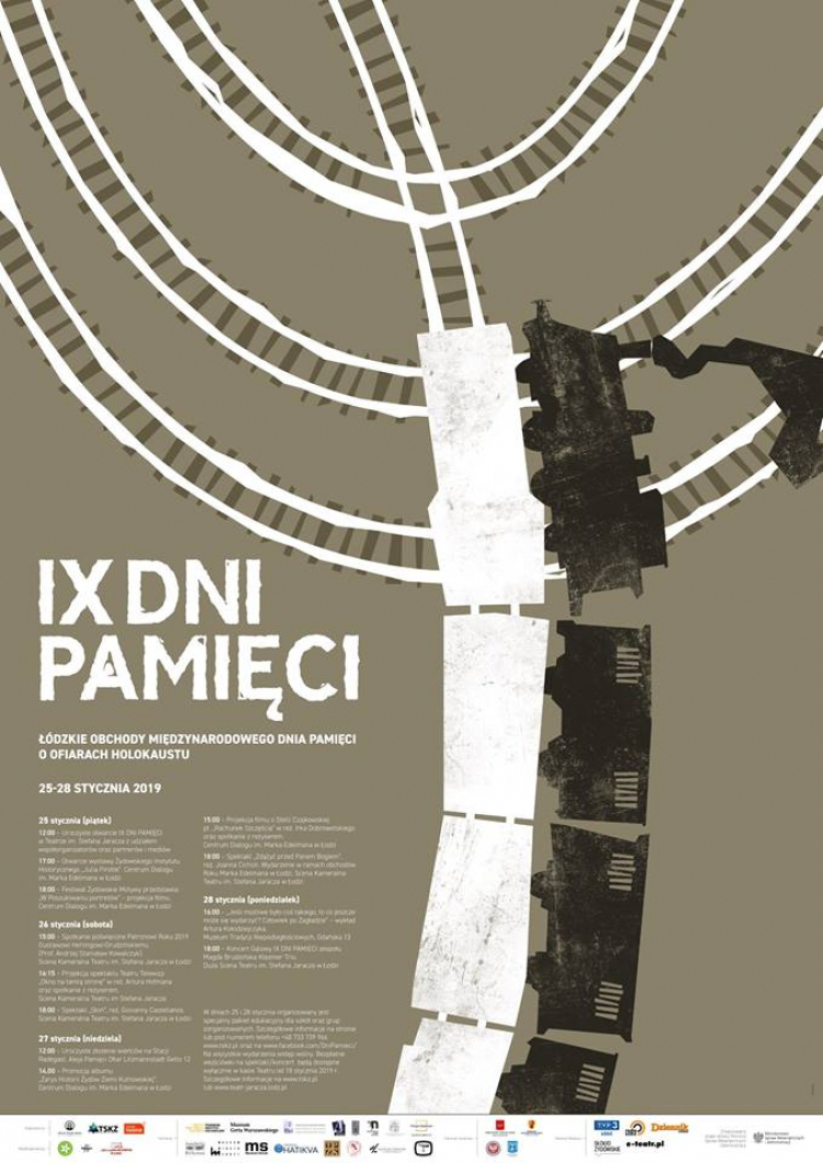 IX Dni Pamięci – łódzkie obchody Międzynarodowego Dnia Pamięci o Ofiarach Holokaustu