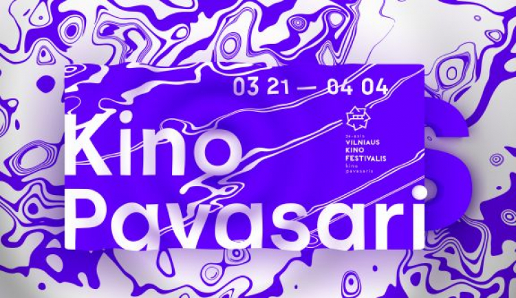 Plakat festiwalu „Kino pavasaris”. Źródło: Kinopavasaris.lt