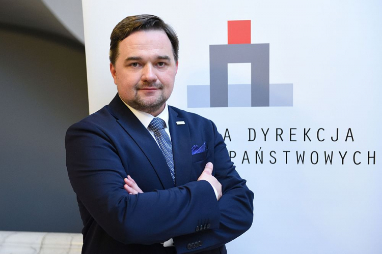 Naczelny dyrektor Archiwów Państwowych dr Paweł Pietrzyk. Fot. Jacek Rajkowski / NDAP