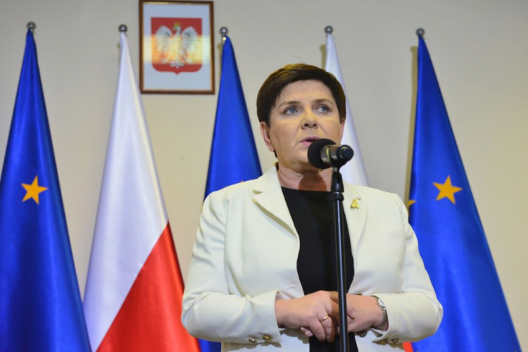 Beata Szydło. Fot. PAP/J. Kamiński