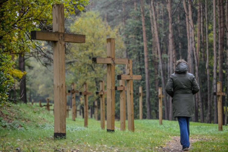 Uroczysko w Kuropatach, 2017 r. Fot. PAP/W. Pacewicz