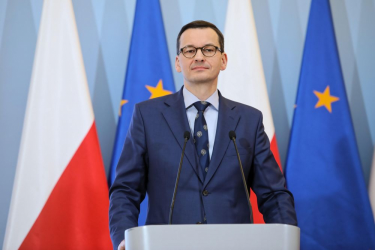Premier Mateusz Morawiecki. Fot. PAP/L. Szymański